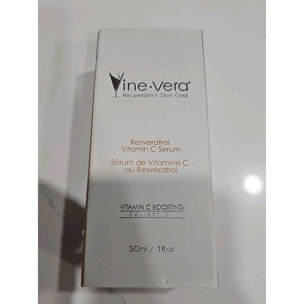 Vine Vera Resveratrol Vitamin C Serum  1 Fl. Oz. Brand New